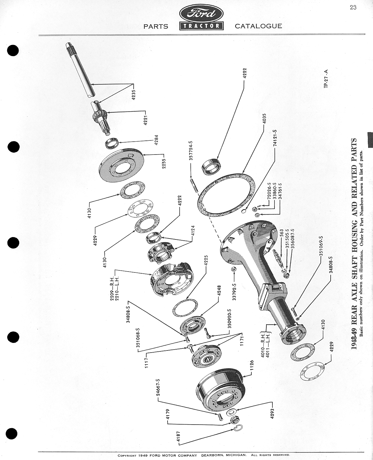 Re Rear Axle Parts